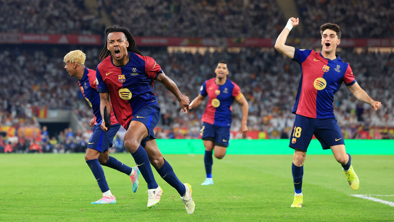 Το γκολ του Κουντέ στην παράταση του τελικού κόντρα στη Ρεάλ 3-2.